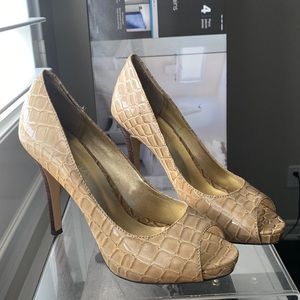 Nine West open toe heel size 5.5